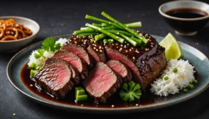 boeuf caramélisé sauce soja